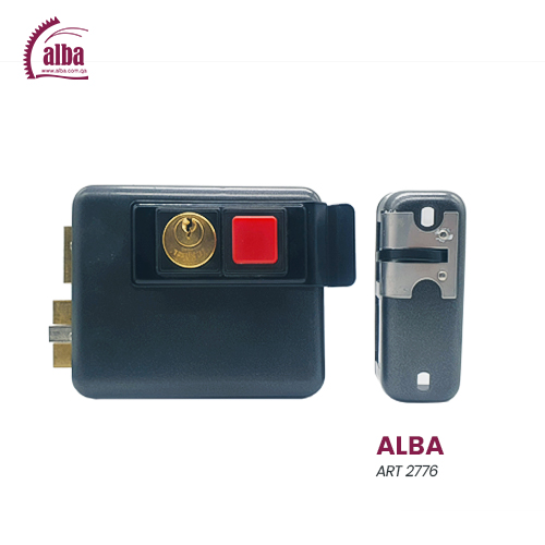 ALBA - ART 2776 - Electric Rim Gate Lock With Push Button & Lockup ...