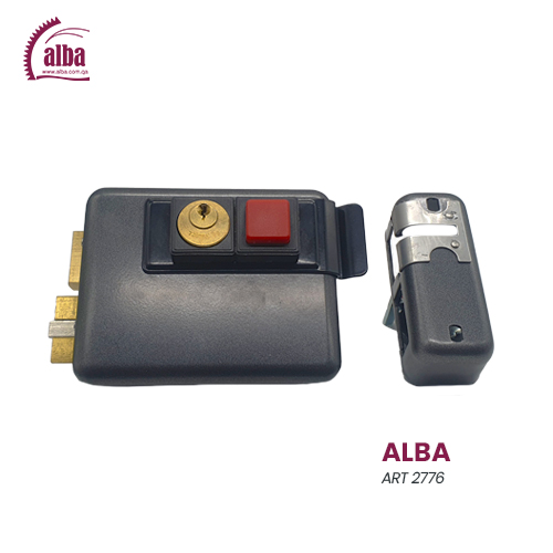 ALBA - ART 2776 - Electric Rim Gate Lock With Push Button & Lockup ...