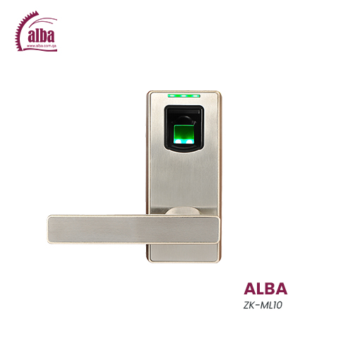 ALBA - ZK-ML10 - Fingerprint Recognition Technology Smart Door Lock ...