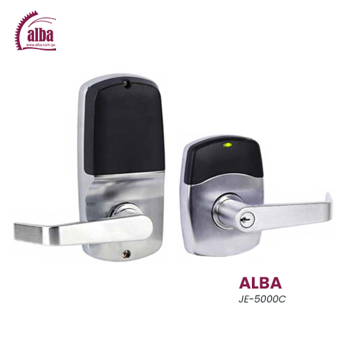 ALBA - JE-5000C - Wireless Access Lock - ANSI/BHMA Grade 1 - Bluetooth ...