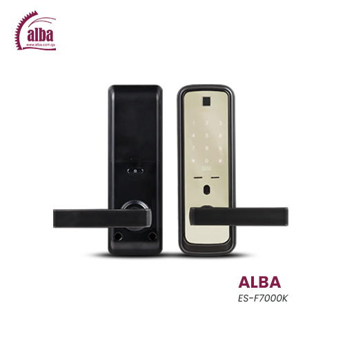 ALBA - ES-F7000K - Elegant Design 4 Way Operated Fingerprint, RFID Card ...