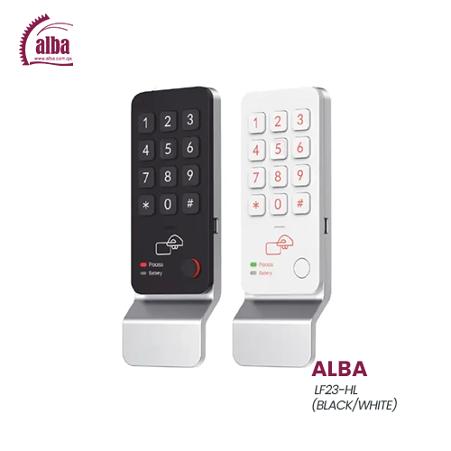 ALBA - LF23-HL RFID Locker Lock – Keypad Smart Lock with Alarm, Auto ...