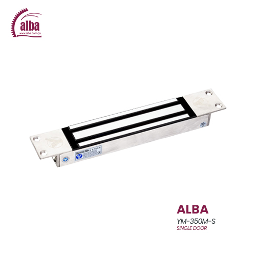 ALBA - YM-350M-S - Single Door Magnetic Lock W/Mortise Mount & Signal ...