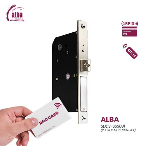 ALBA - SDDS-SSS001 Invisible Smart Lock – RFID Card & Remote Control ...
